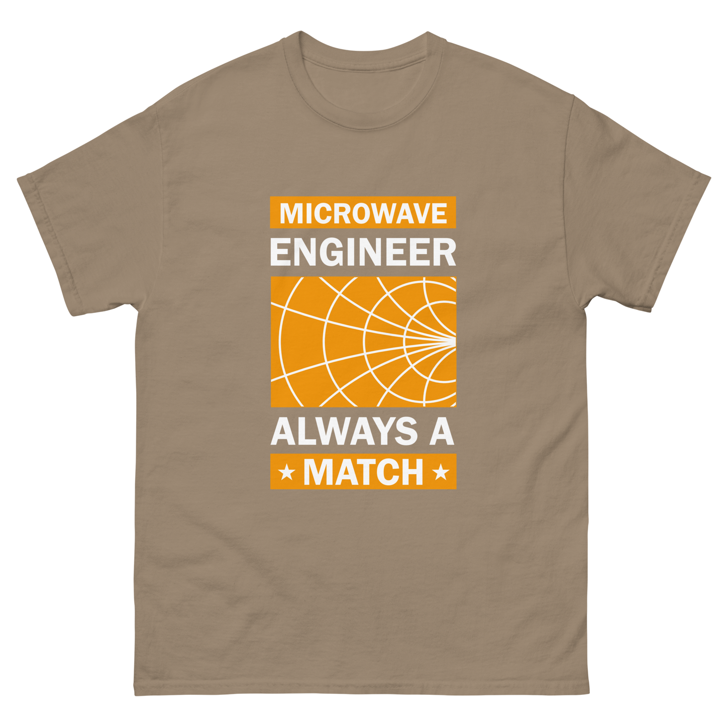 Microwave Engineer, Always a Match - Engiwear's classic tee