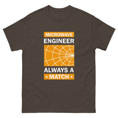 Microwave Engineer, Always a Match - Engiwear's classic tee