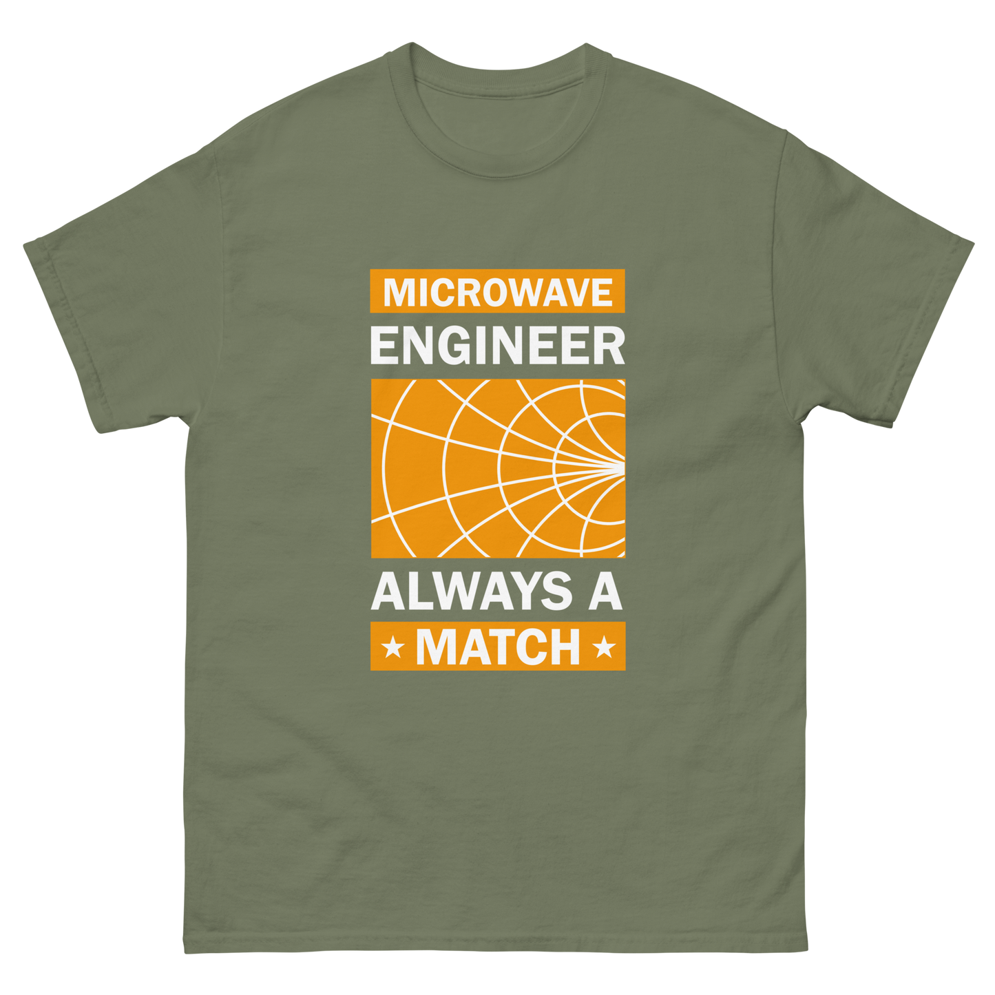 Microwave Engineer, Always a Match - Engiwear's classic tee