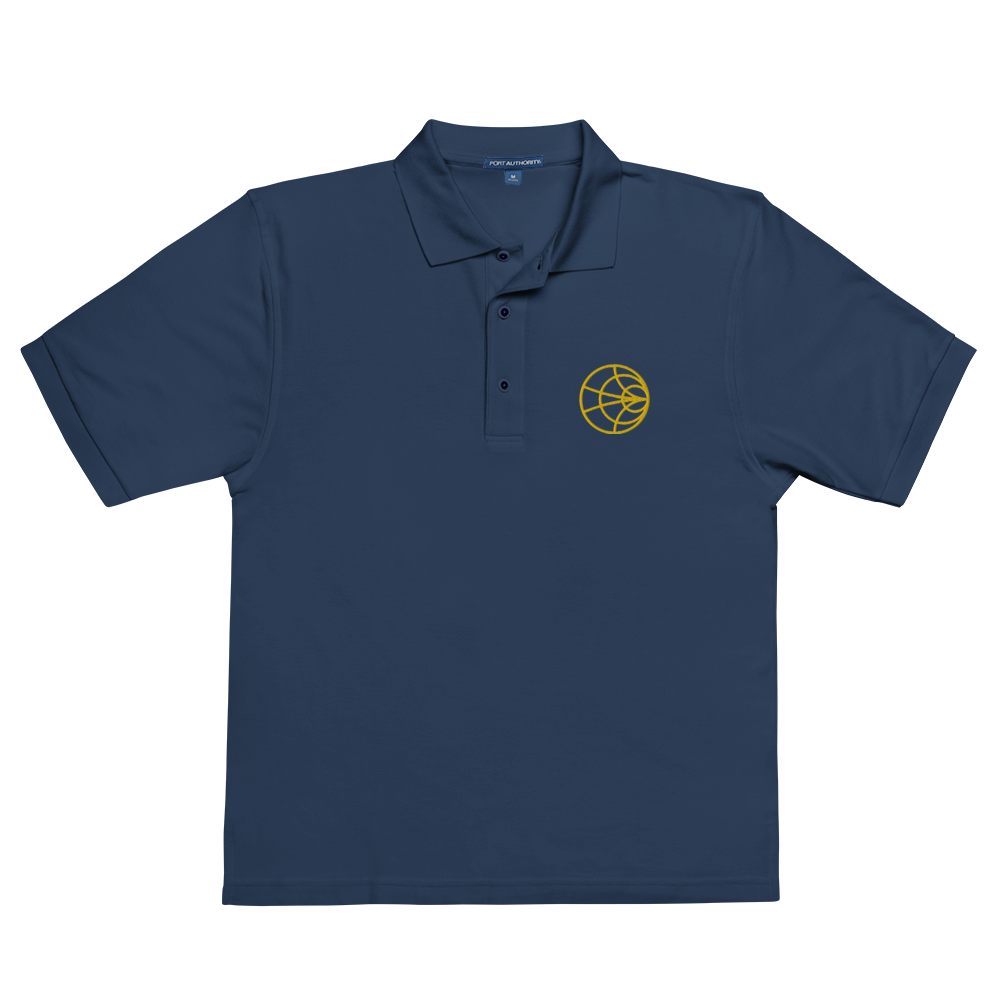 Minimalistic Golden Smith Chart - Engiwear's Classic Polo Shirt