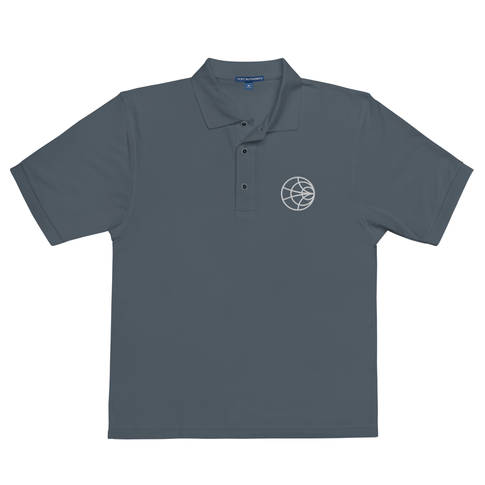 Minimalistic White Smith Chart - Engiwear's Classic Polo Shirt