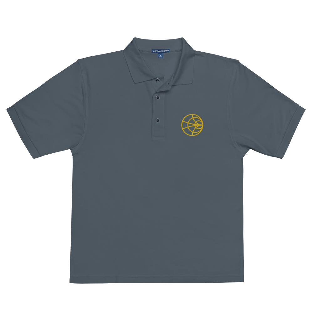 Minimalistic Golden Smith Chart - Engiwear's Classic Polo Shirt